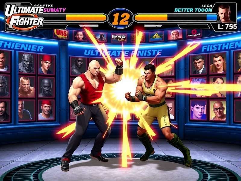 Ultimate Fighter Game Screenshot